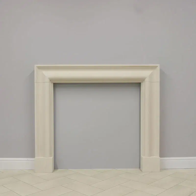 Bedford Bolection in Rosal limestone 1200x1200
