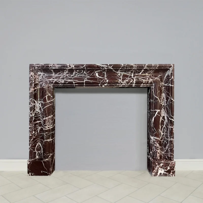 Deluxe Bolection 58 Rosso Levanto Polished