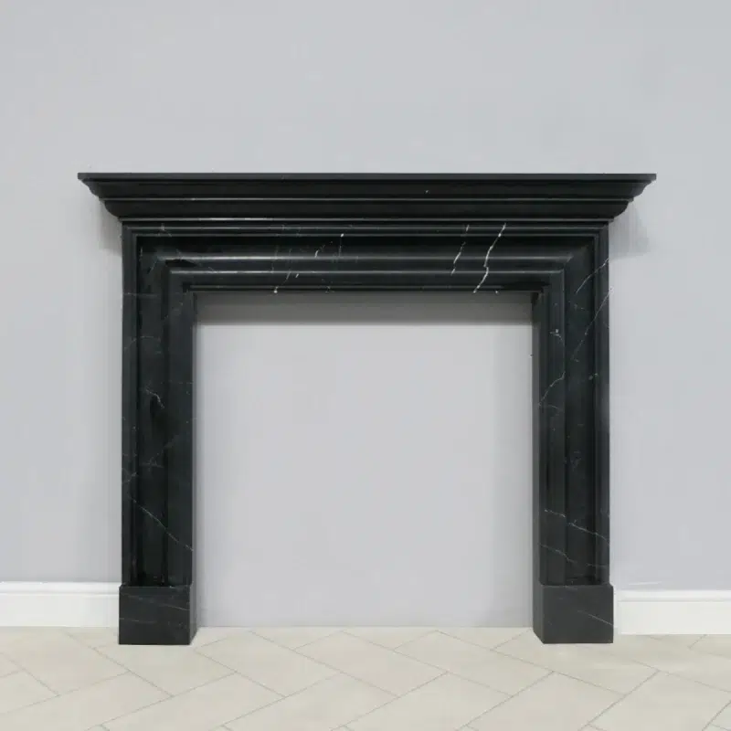 Salisbury Bolection 58 Nero Marquina Honed